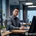 内容导航平台首席编辑陈明远在办公室专注审核中字无码资源分类，专业严谨
